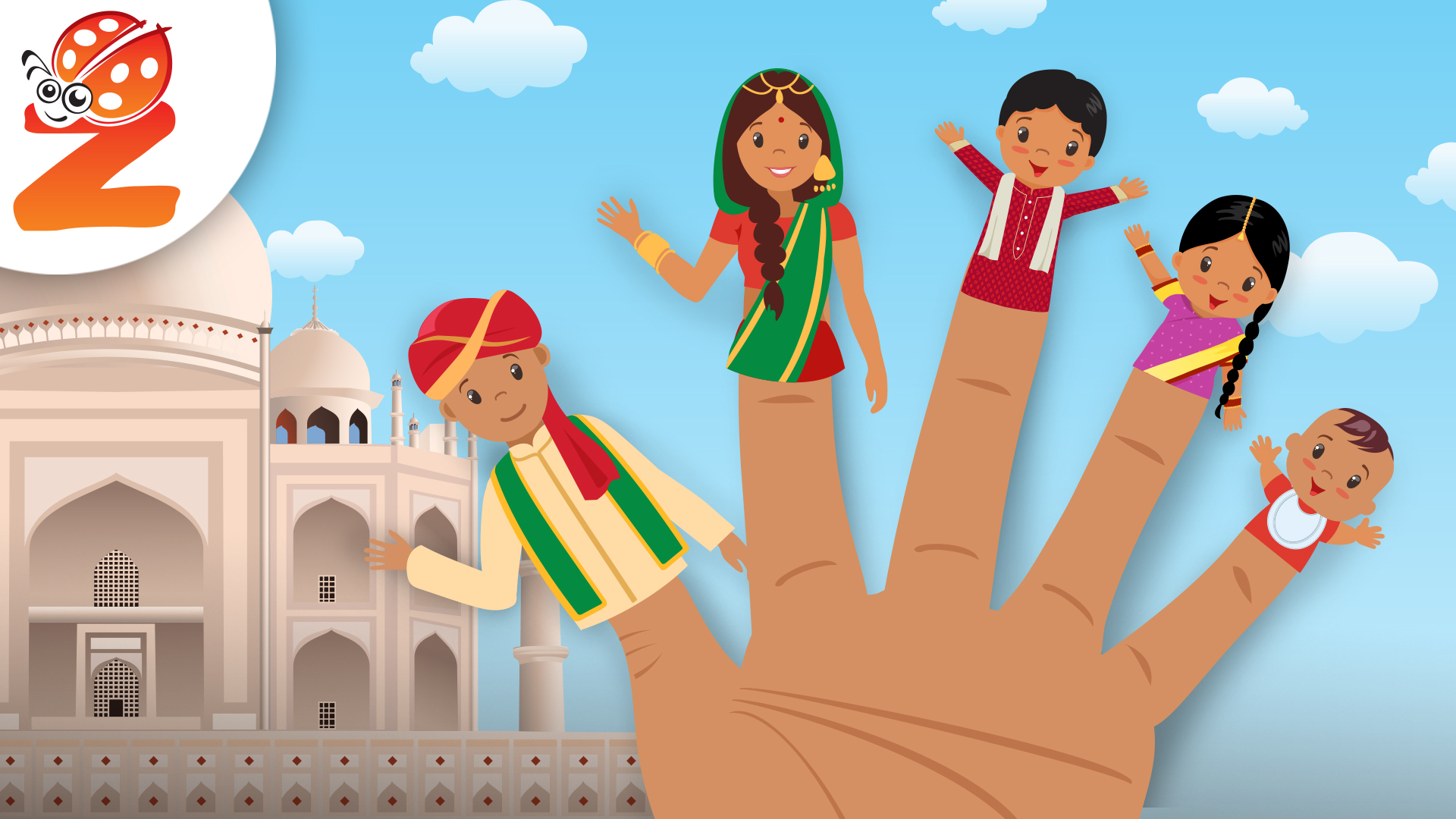 Finger Family | India Version | Animated Songs