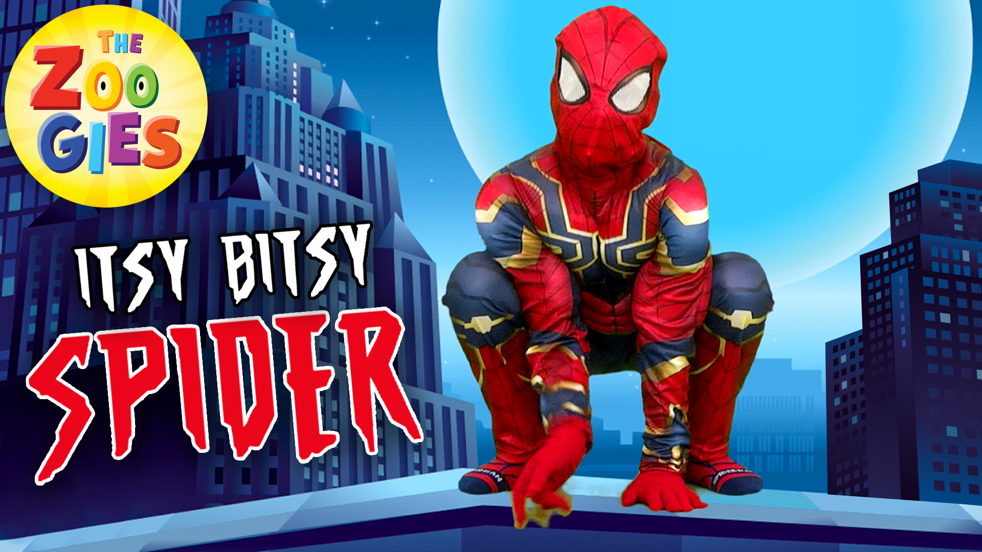 The Zoogies - Itsy Bitsy Spider | Spiderman Version