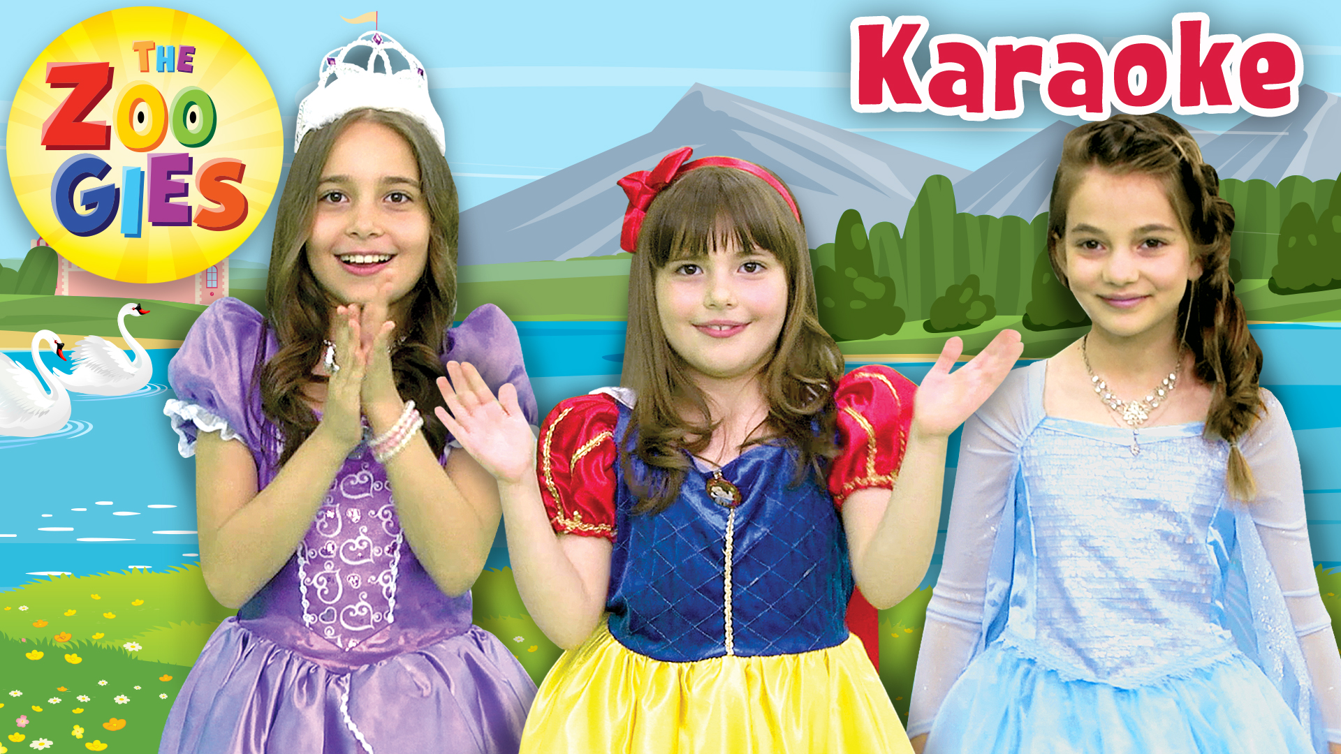 Clap your Hands  - The Zoogies | Princess Version | Karaoke