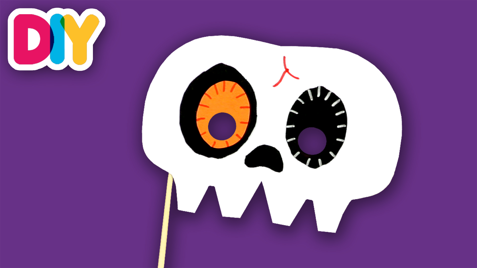 Skull Mask | Halloween Paper Craft