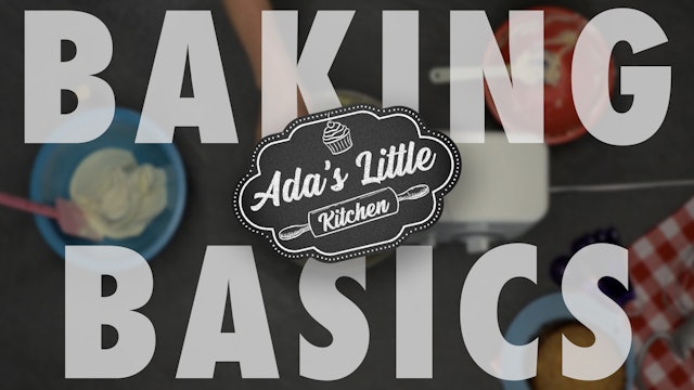 Ada’s Little Kitchen #2 | Baking Basics 101 | How to Layer & Crumb Coat a Cake