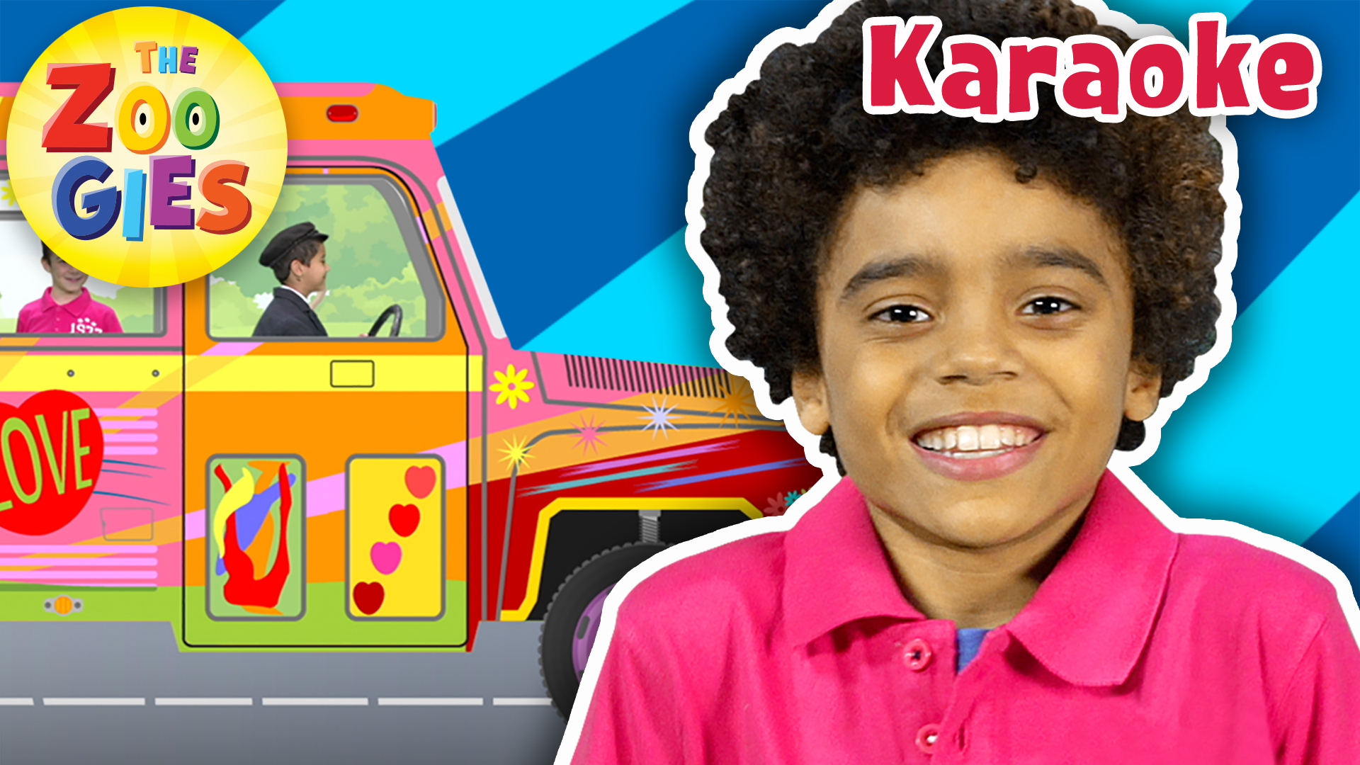 The Wheels on the Bus - The Zoogies | Karaoke