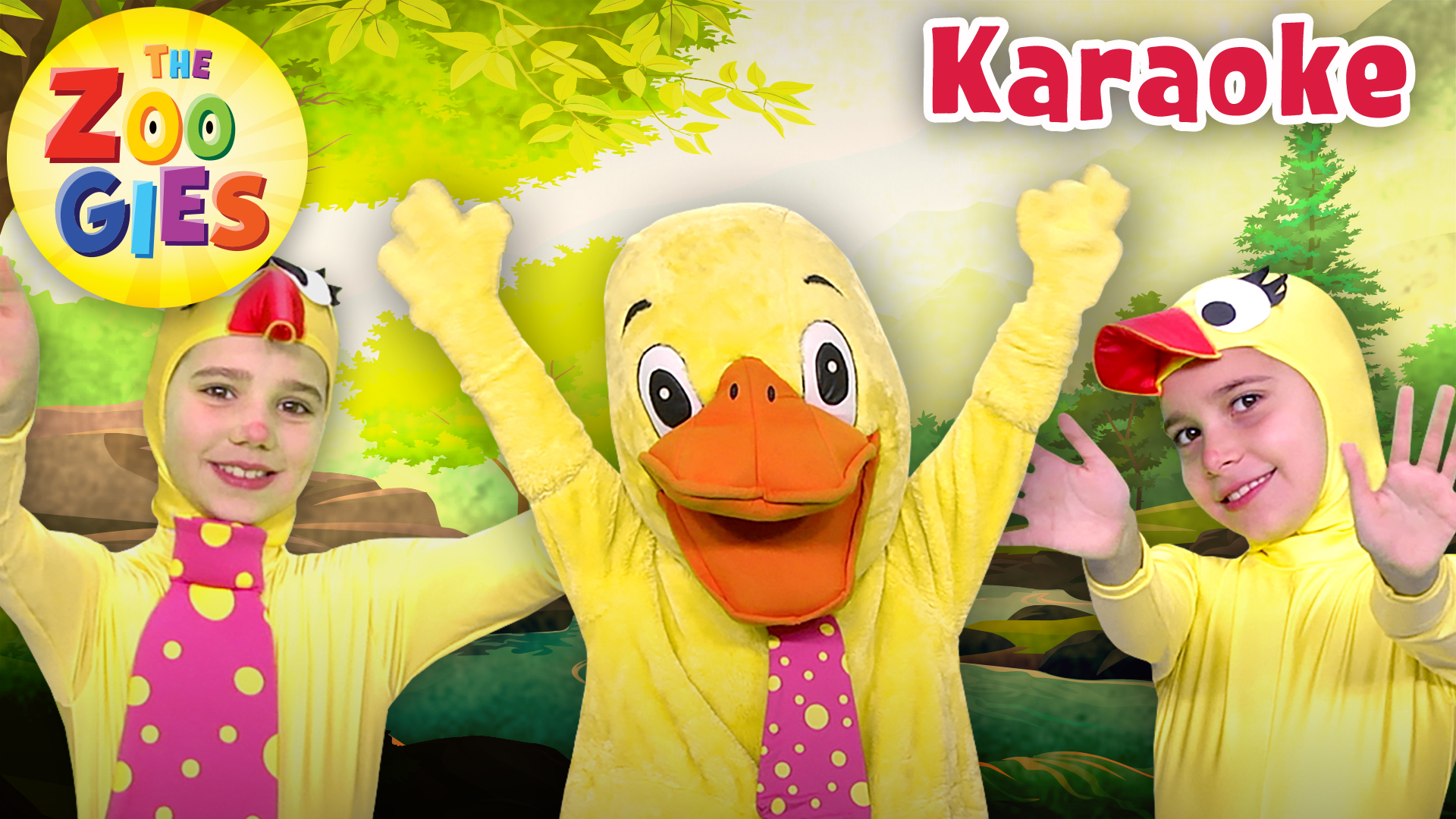 Six Little Ducks - The Zoogies | Karaoke