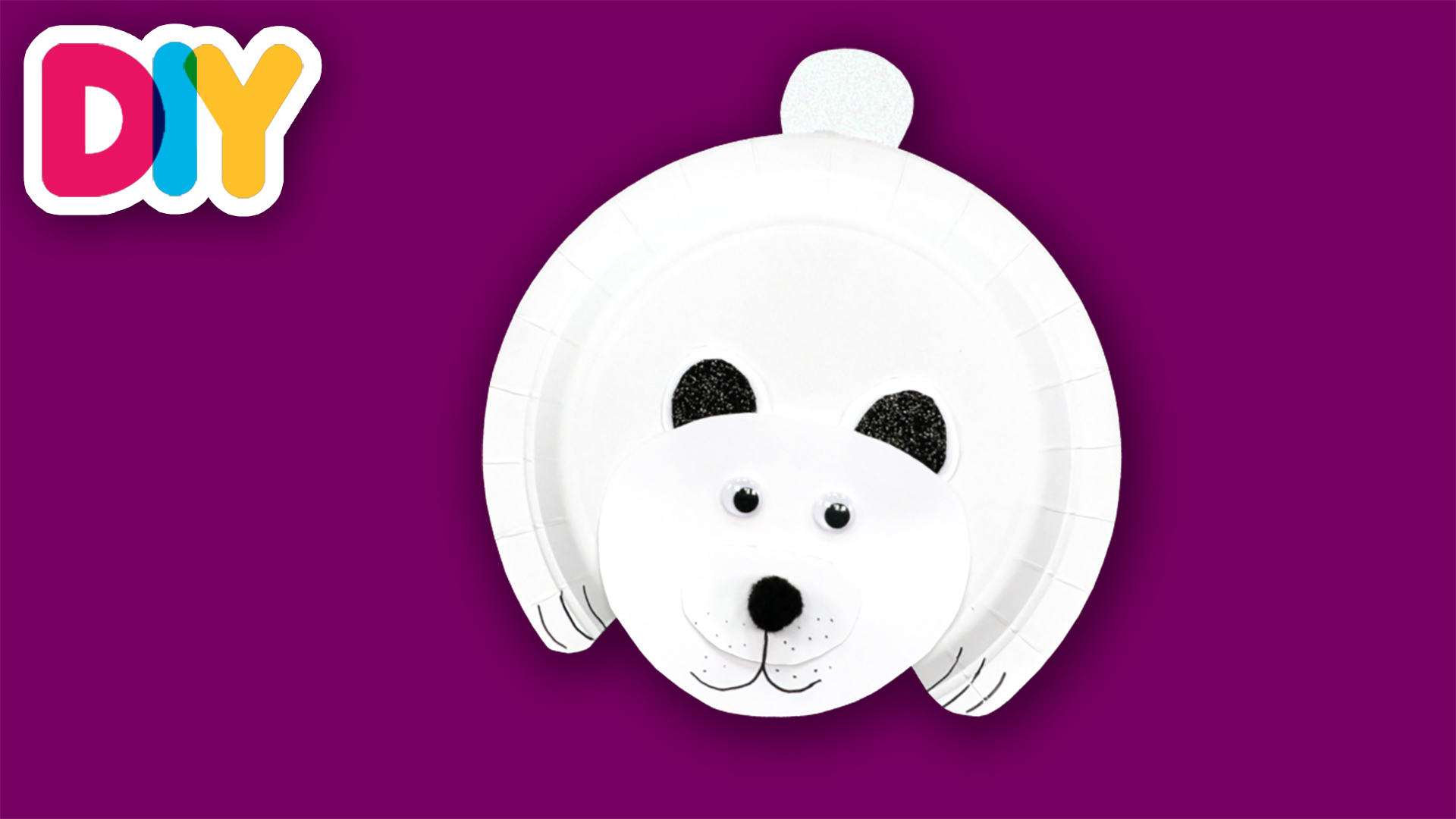 Polar Bear | Paper Plate Craft