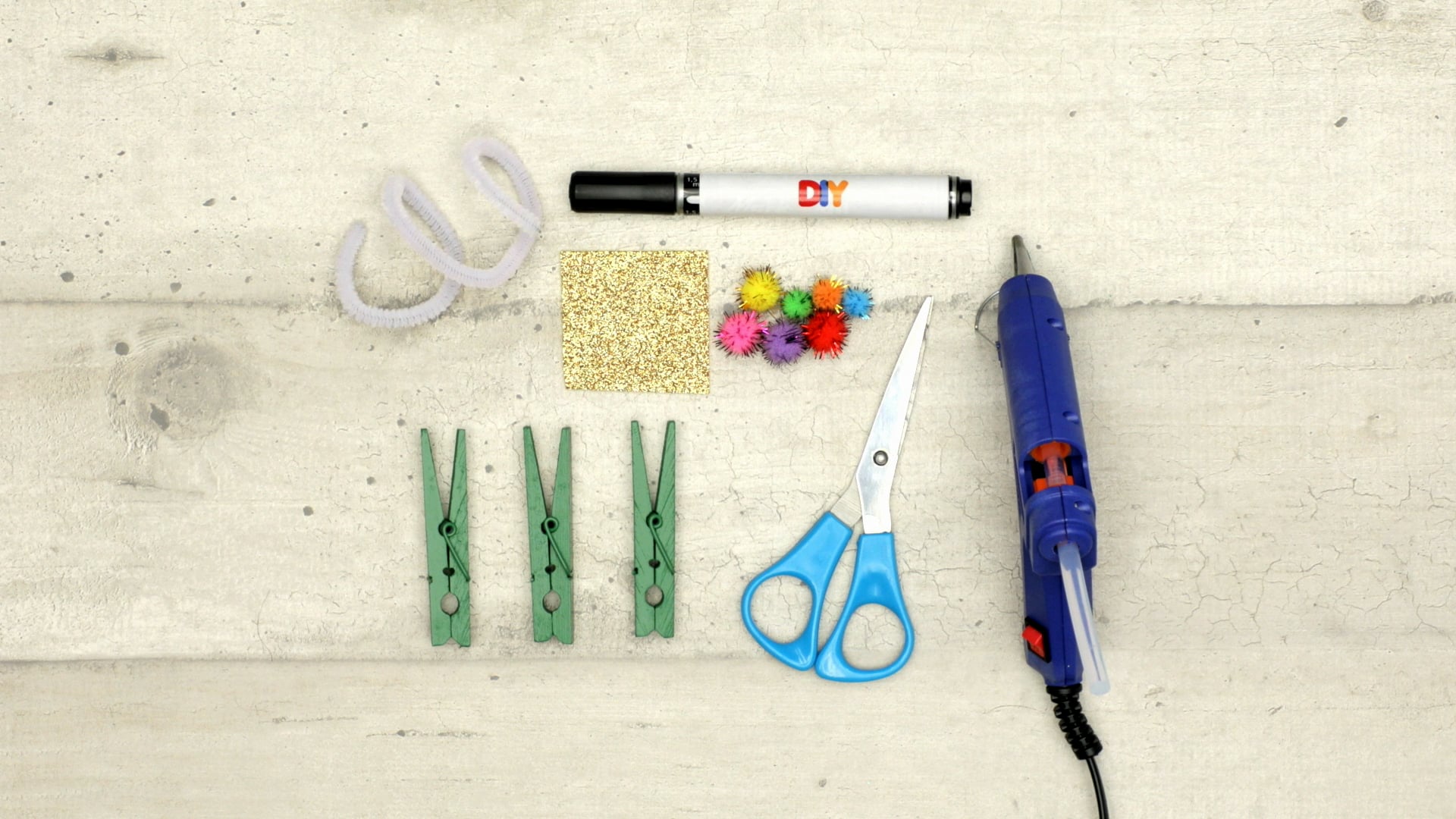 Christmas Tree | Clothespin Craft