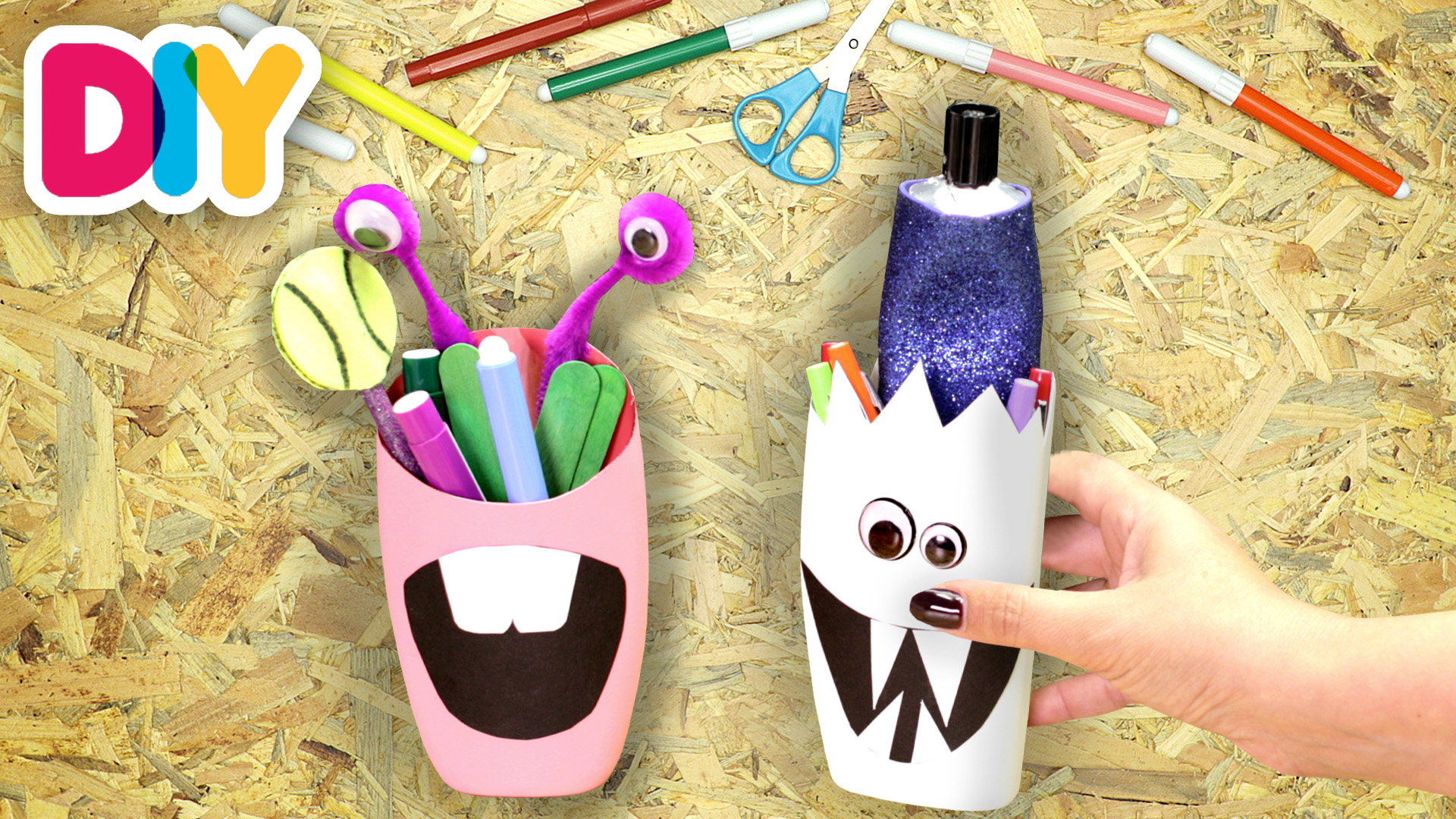 Upcycled Pencil Case | Recycled Plastic Bottle Craft