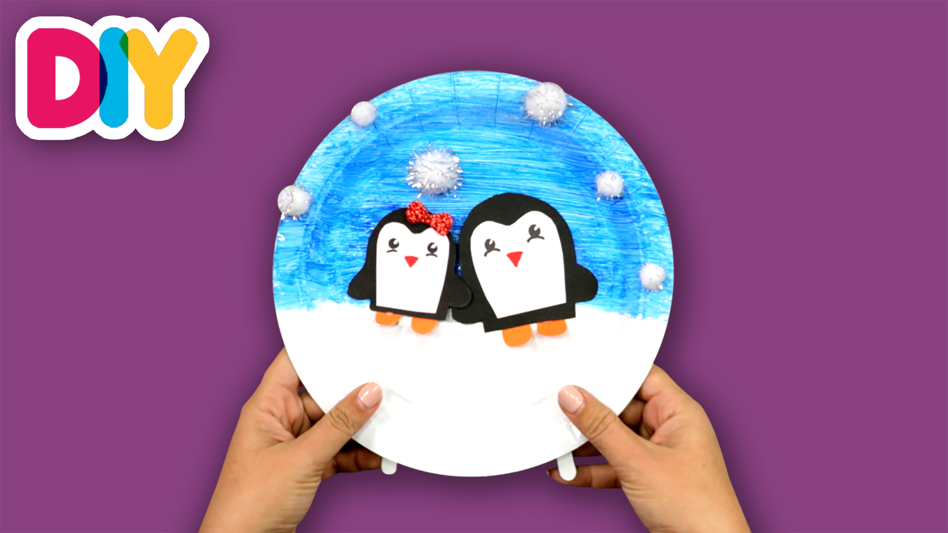 Penguin | Paper Plate Craft