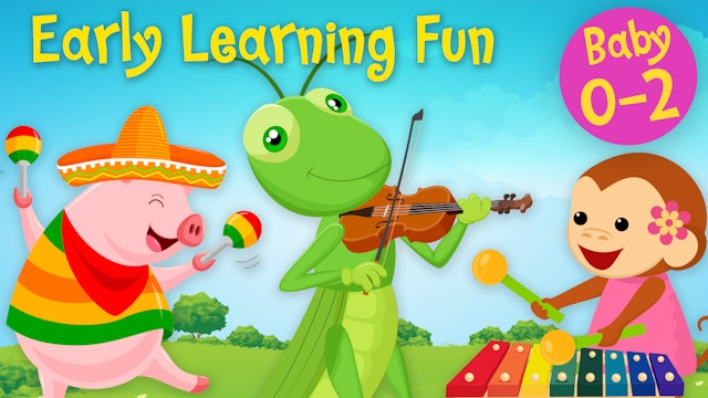 Musical Instruments | Animals & Sounds Vol. 2 | Early Learning Fun