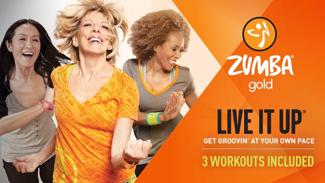 Zumba Gold Live it Up Total-Body Wellness System